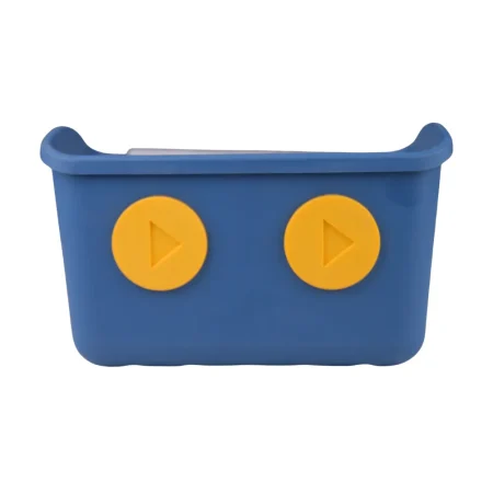 Robot Hanging Basket in blue