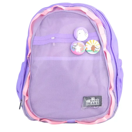 We Bare Bears Seaside Music Festival Backpack (Purple)