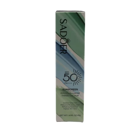 SADOER Sunscreen Isolation Cream Three-Color-40g