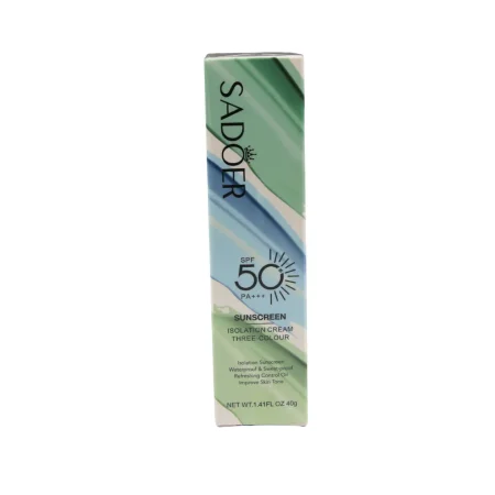 SADOER Sunscreen Isolation Cream Three-Color-40g