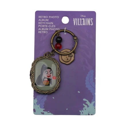 Disney Villains Collection Retro Photo Album Keychain(Evil Witch)