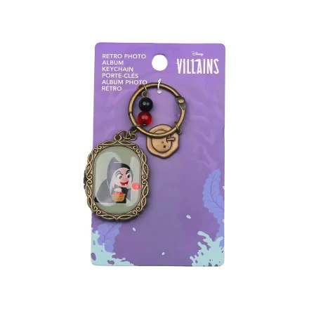 Disney Villains Collection Retro Photo Album Keychain(Evil Witch)