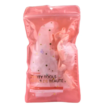 Sparkling Star Series Double-Layer Shower Cap