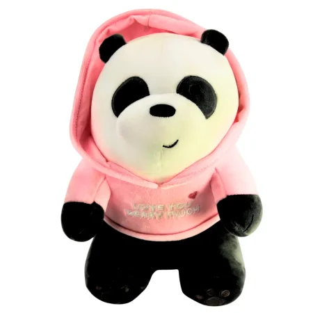 We Bare Bears Plush Toy With Hoodie(Panda)