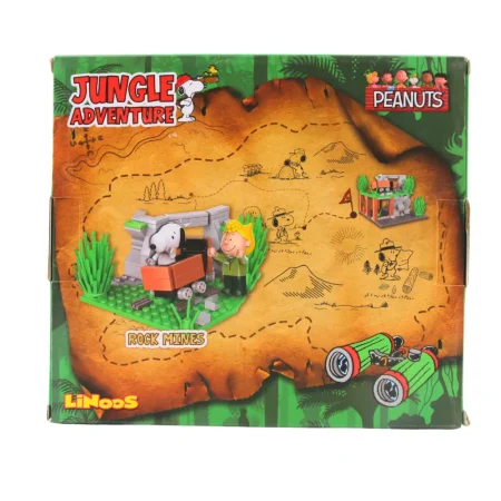Snoopy Jungle Adventure Building Blocks B(Abandoned Mine, 186 pcs)