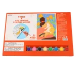 500 Pieces Puzzle + Oil Painting Set(Cat Girl)