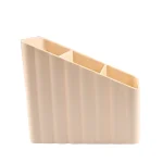 Macaron Series 3 Compartment Organizer for Desk (White)