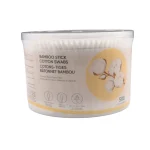 Bamboo Stick Cotton Swabs 500 Count (Pointed Tips & Spiral Tips)