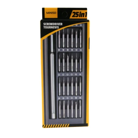 25-in-1 Precision Screwdriver Set With Magnetic Design